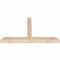 Ekena Millwork Portland Smooth Timber Gable Bracket, Douglas Fir, 48"W x 28"H x 3 1/2"D x 3 1/2"F, 14/12 Pitch GBW048X28X0404POR00SDF - alternate 3